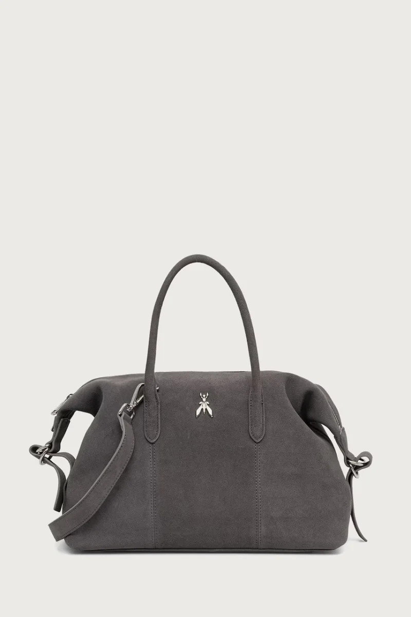 Patrizia Pepe geantă crossbody pentru femei din piele întoarsă
