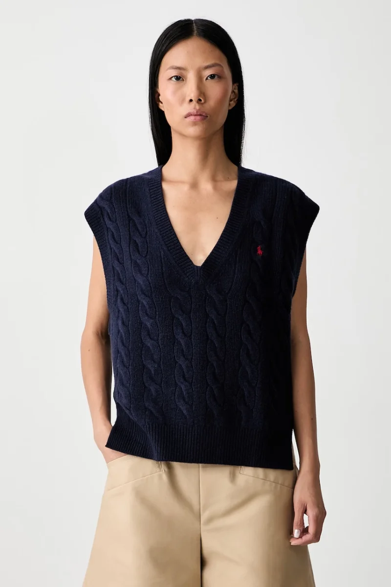 Polo Ralph Lauren vestă pentru femei din lână