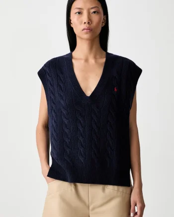 Polo Ralph Lauren vestă pentru femei din lână