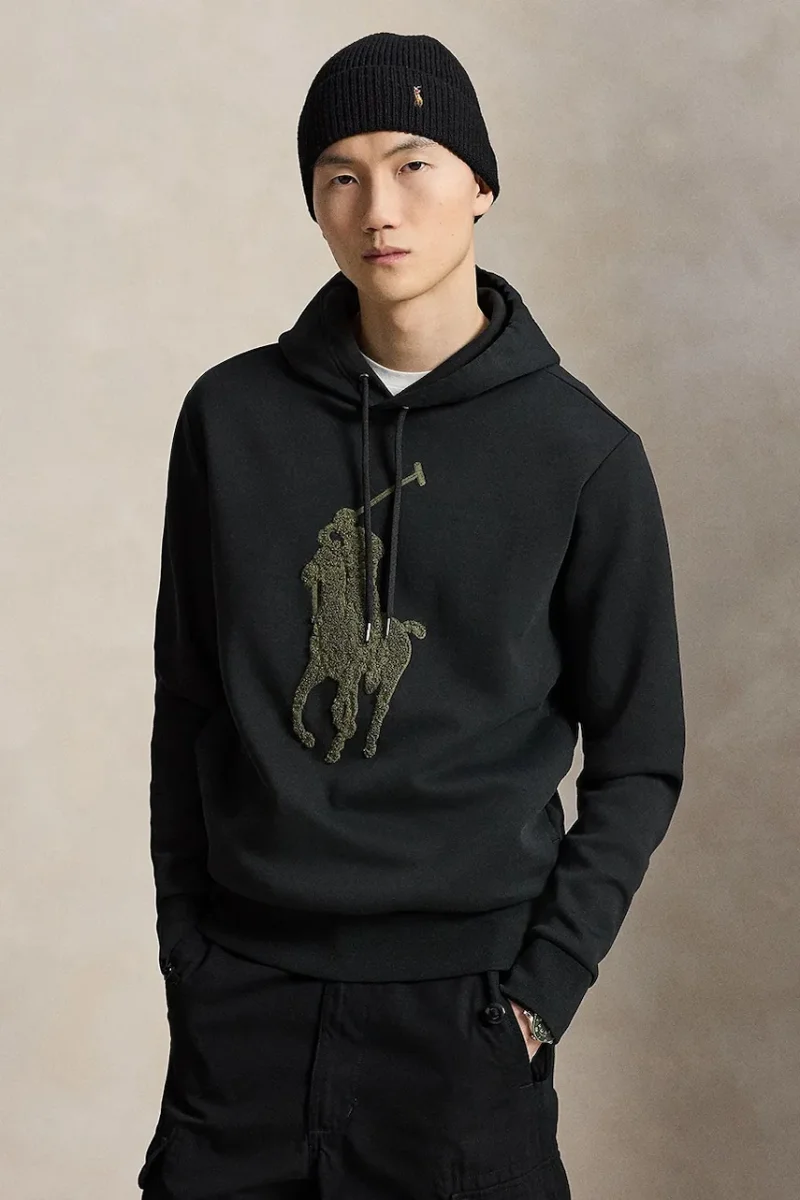 Polo Ralph Lauren hanorac cu glugă pentru bărbați cu bumbac