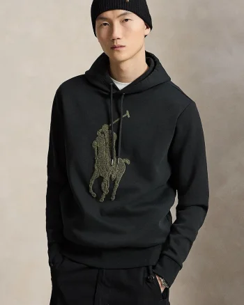 Polo Ralph Lauren hanorac cu glugă pentru bărbați cu bumbac