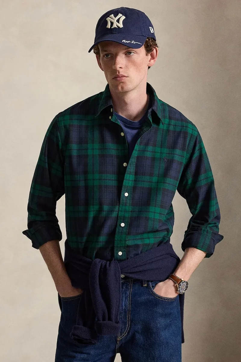 Polo Ralph Lauren cămașă pentru bărbați din bumbac