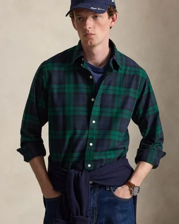 Polo Ralph Lauren cămașă pentru bărbați din bumbac