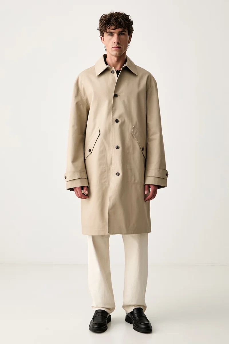 Tommy Hilfiger duster pentru bărbați din bumbac