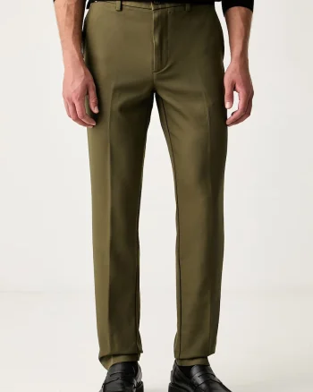 BOSS pantaloni de costum pentru bărbați cu lyocell H-Kaiton1