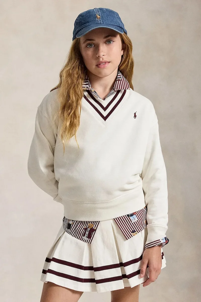 Polo Ralph Lauren hanorac pentru copii cu bumbac