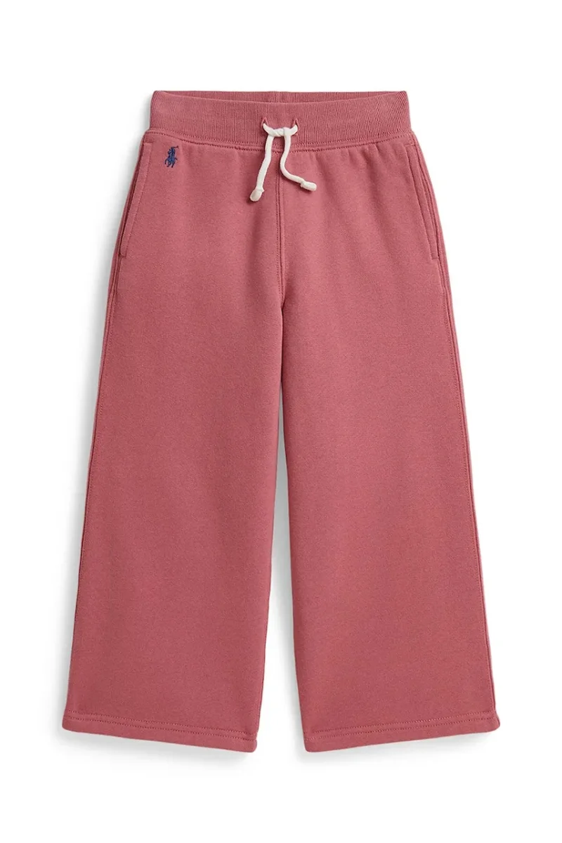Polo Ralph Lauren pantaloni de trening pentru copii cu bumbac