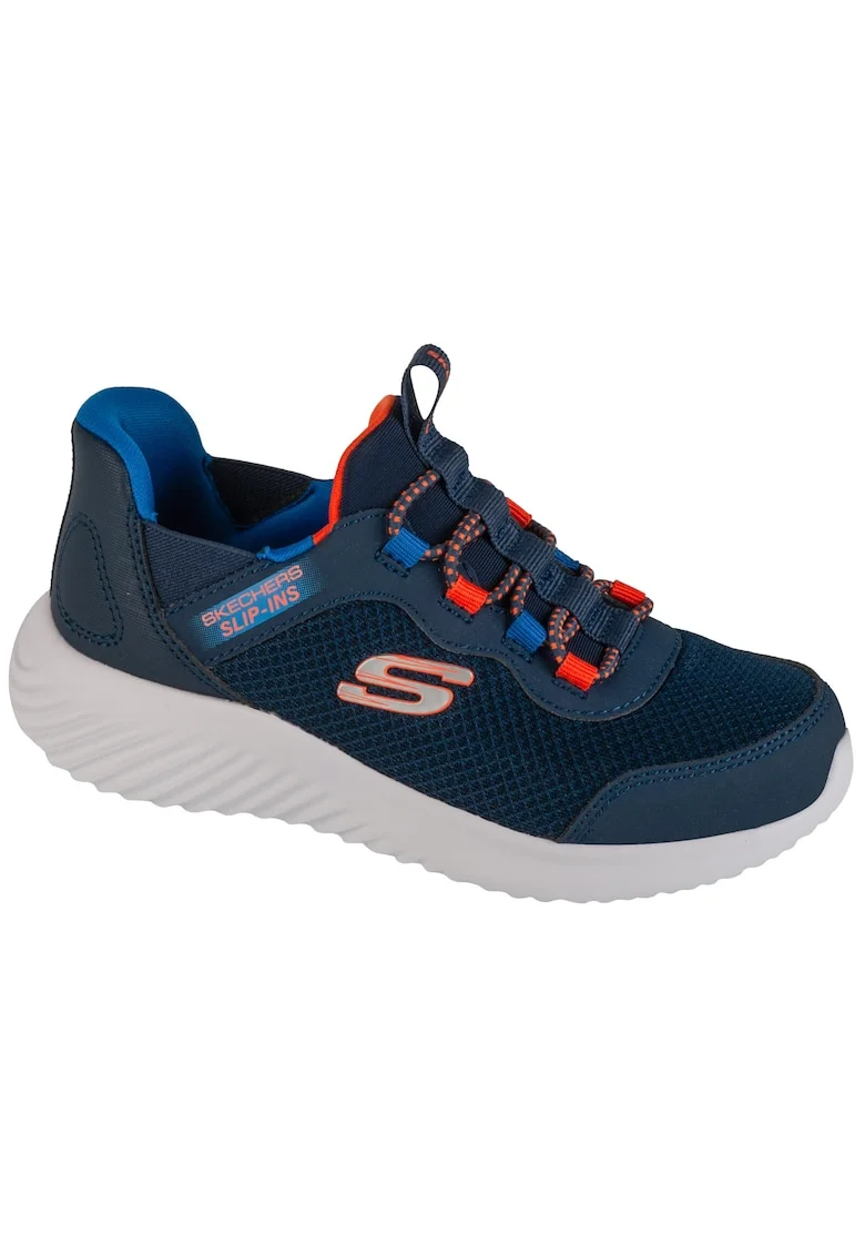 Pantofi sport slip-ins cu logo Bounder, Bleumarin
