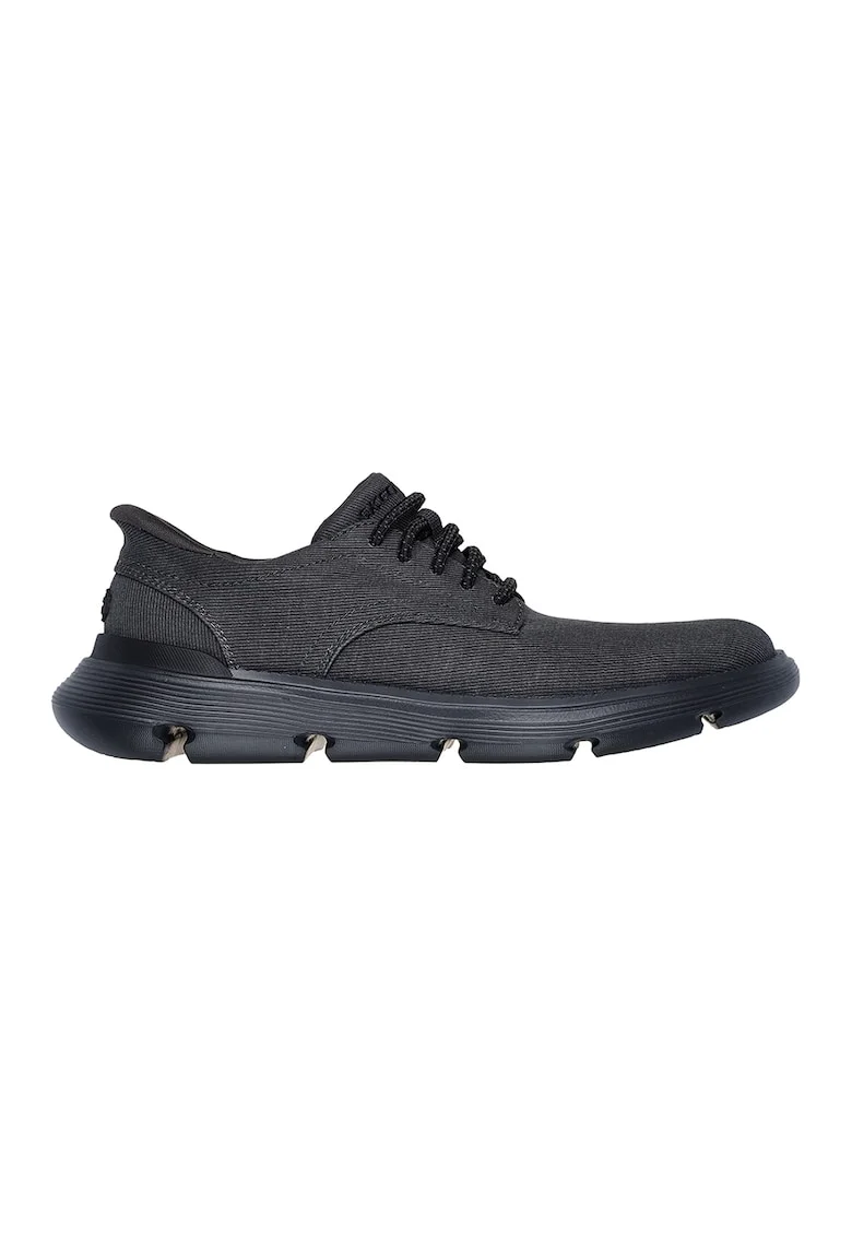 Pantofi clasici cu talpa plata Slip-Ins, Negru stins