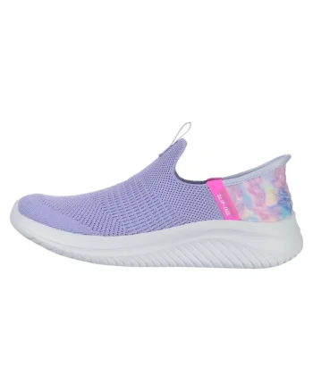Pantofi Sport  Ultra Flex 3.0 Slip-Ins JR 303801L-LVMT, Fete, Mov