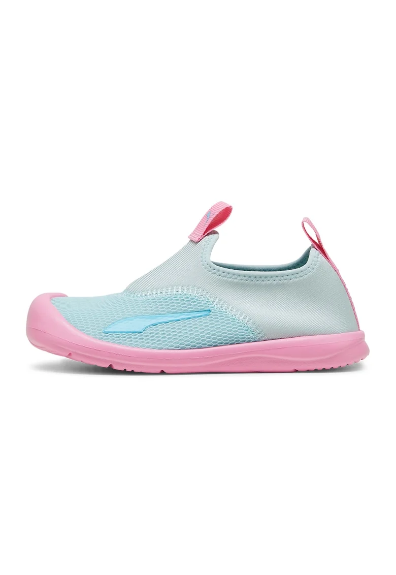 Pantofi slip-on Aquacat Shield, Albastru pastel/Roz