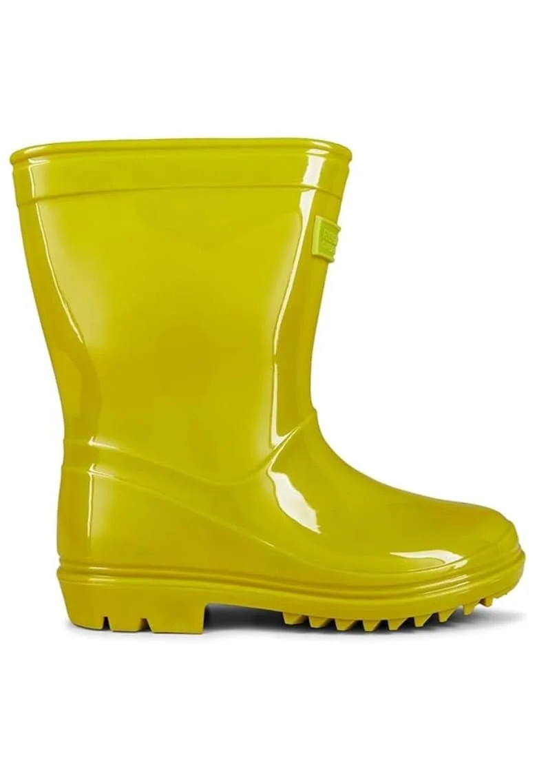 Cizme Wellington copii  cauciuc galben, impermeabile, slip-on