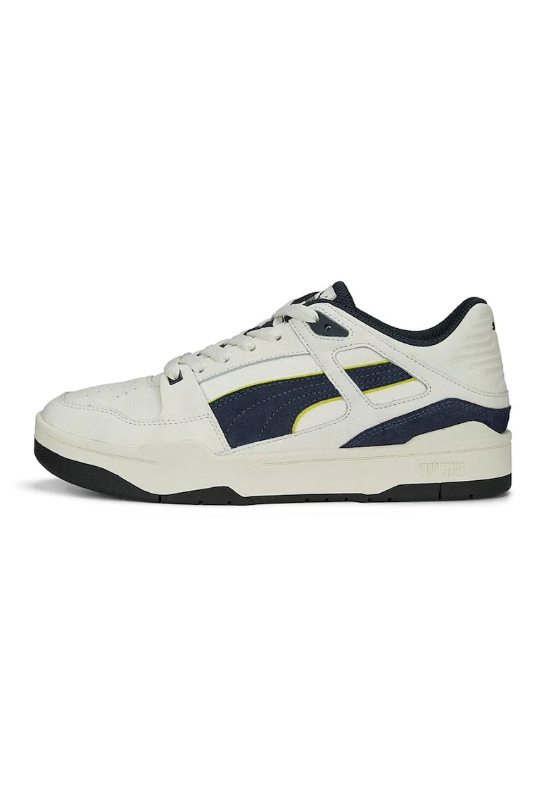 Pantofi sport cu garnituri de piele intoarsa Slipstream Always On, Crem/Bleumarin