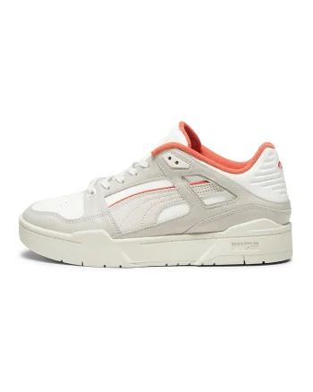 Pantofi sport cu garnituri din piele intoarsa Slipstream Forward History Warm, Alb/Gri deschis