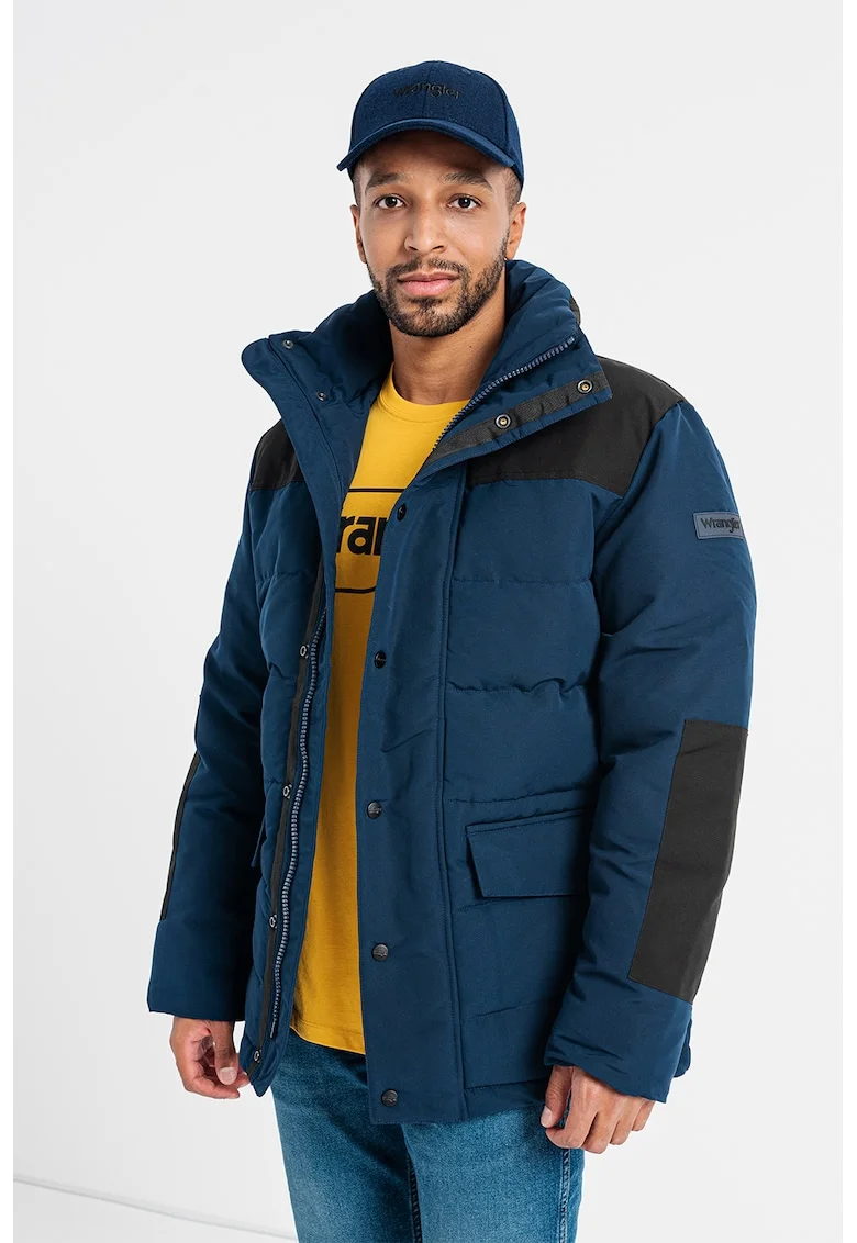 Geaca cu vatelina Bodyguard, Negru/Bleumarin
