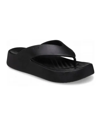 Papuci flip-flop flatform cu logo Getaway