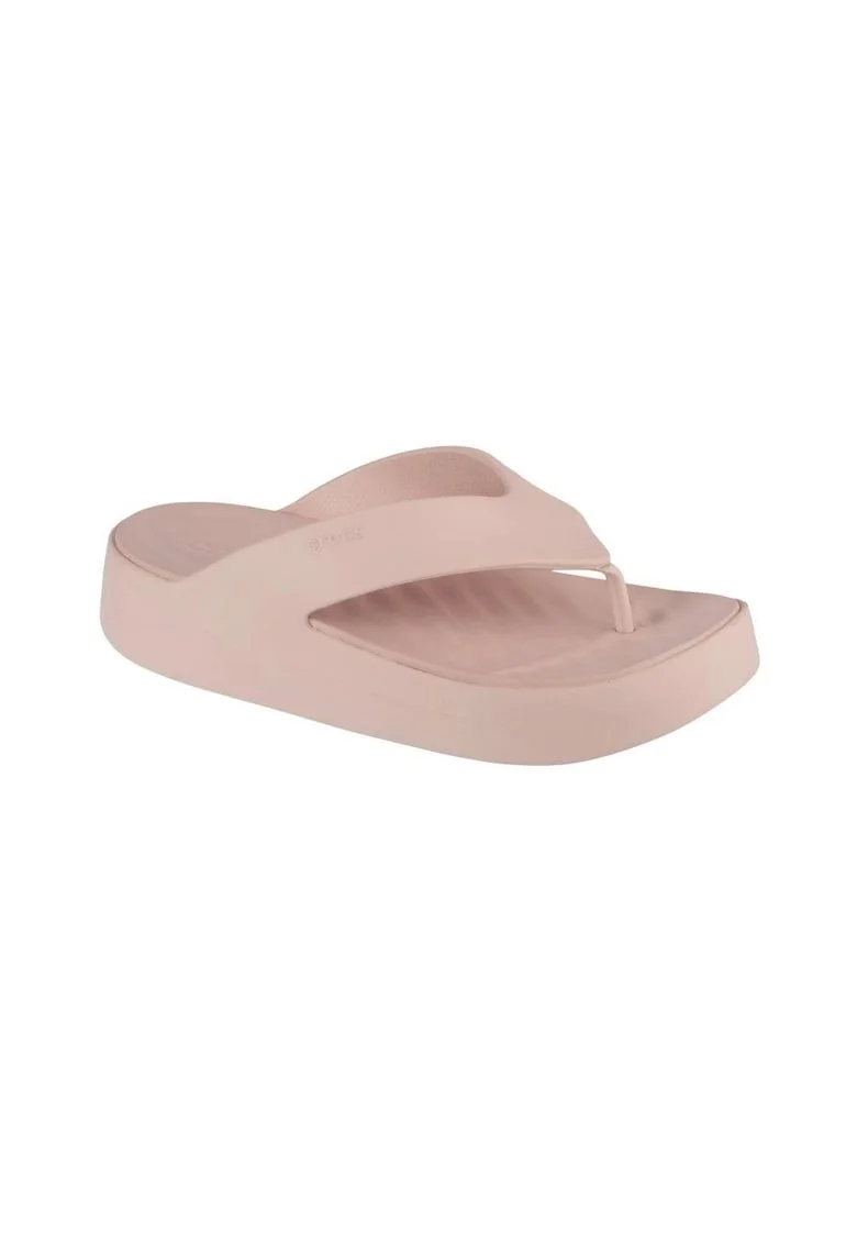 Papuci flip-flop flatform cu logo Getaway