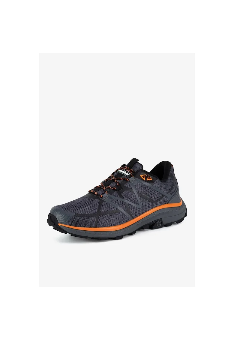 Ghete trekking  MAKANA HIKER WP gri, material textil,