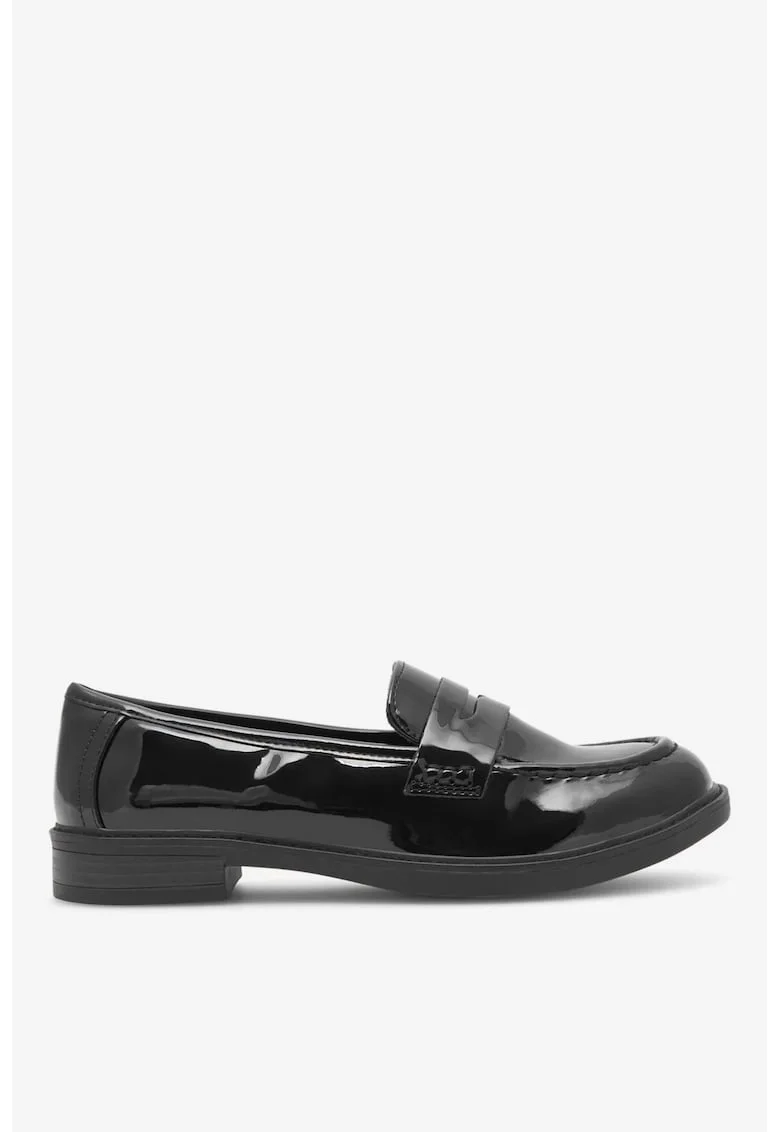 Mocasini dama  5905588220367, Sintetic, Negru, Negru