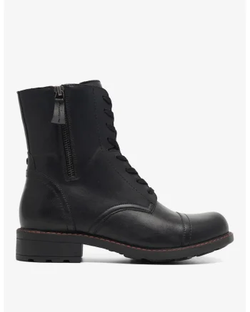 Ghete dama  5905588742722, Piele naturala, Negru, Negru