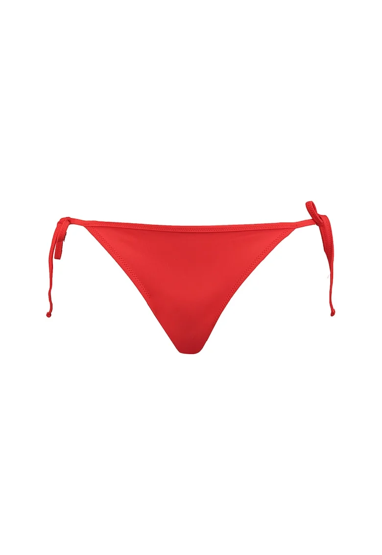Slip cu prindere laterala cu snur, Portocaliu mandarina