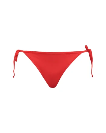 Slip cu prindere laterala cu snur, Portocaliu mandarina
