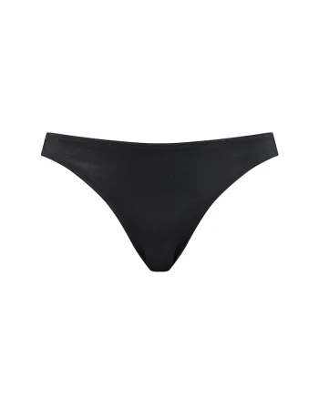 Slip cu detaliu logo, Negru