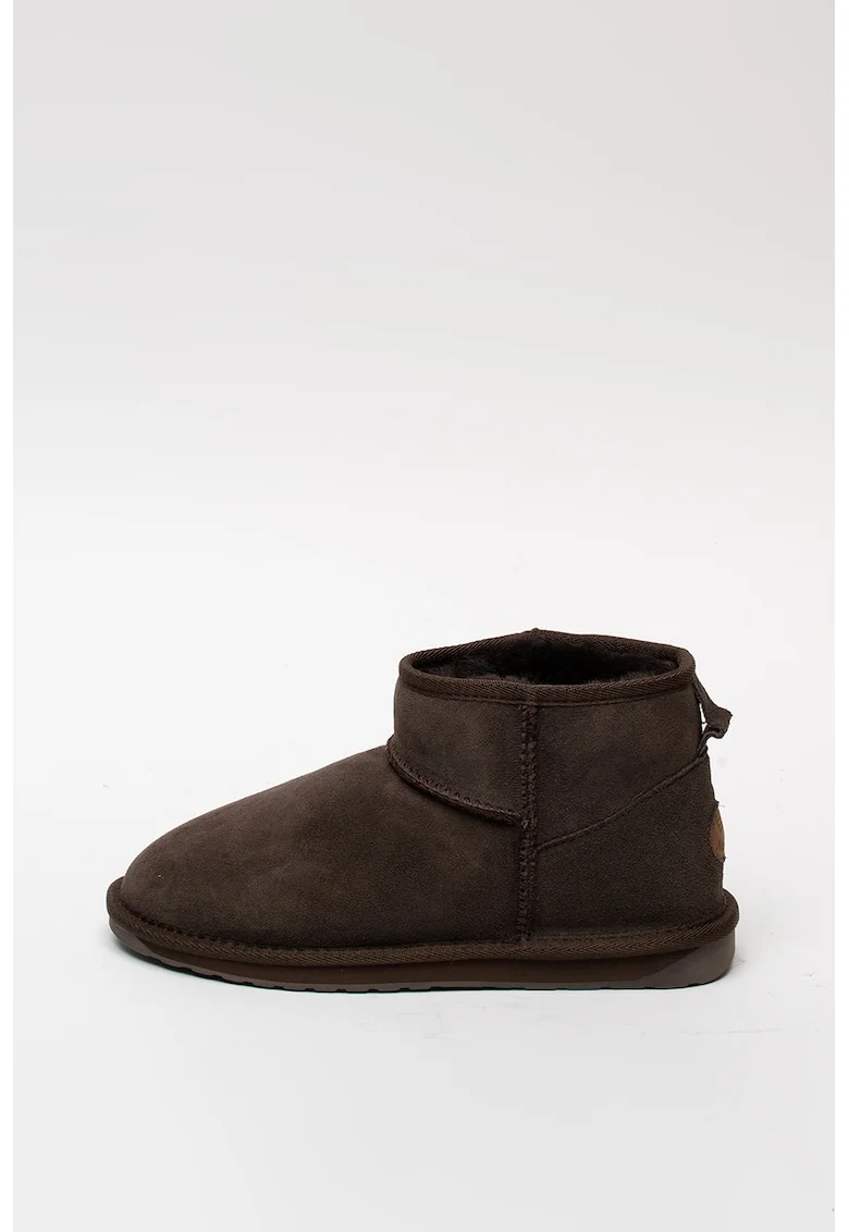 Ghete slip-on de piele intoarsa, impermeabile Stinger Micro
