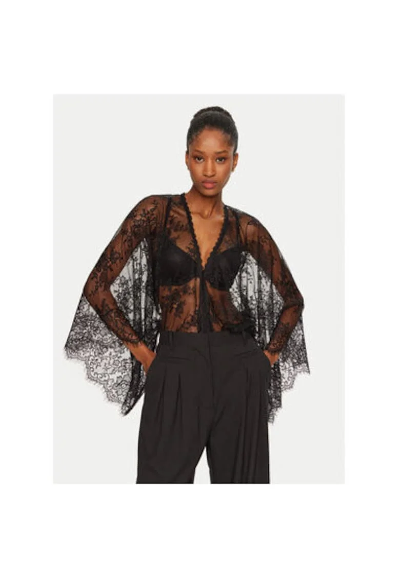 Body dama,  304891410, Poliamida, Negru, Negru