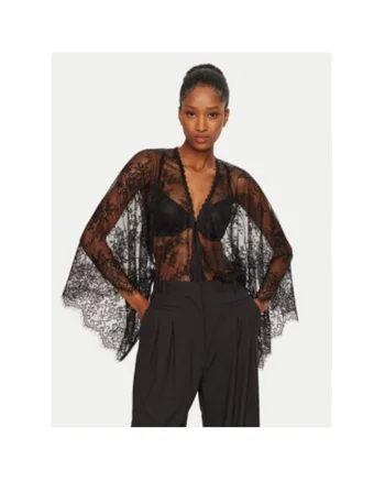 Body dama,  304891410, Poliamida, Negru, Negru
