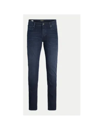 Blugi Barbati, Jack Jones, 304376184, Bumbac, Poliester, Albastru, Albastru