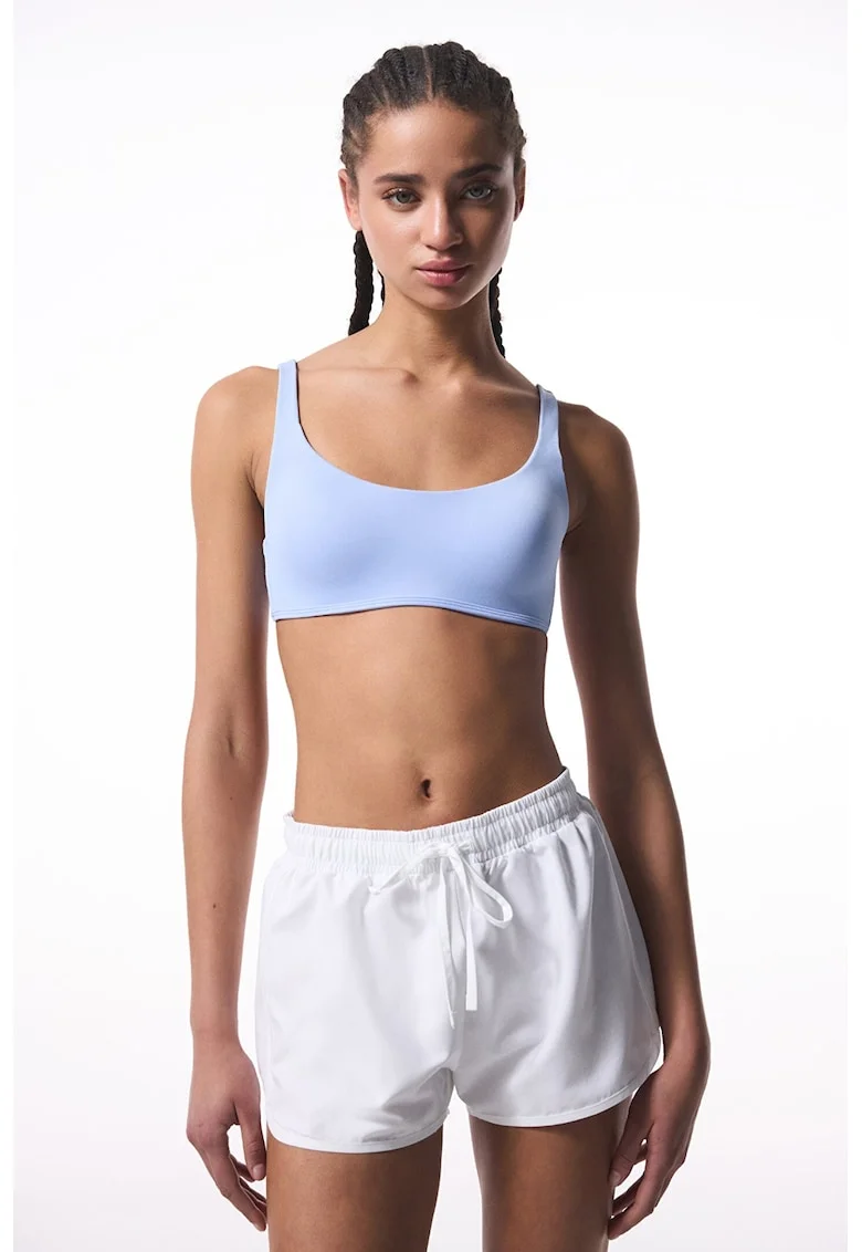 Sutien de baie cu brele multiple, Lila