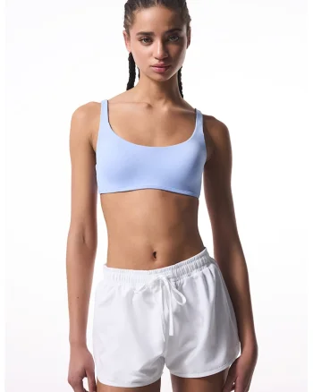 Sutien de baie cu brele multiple, Lila