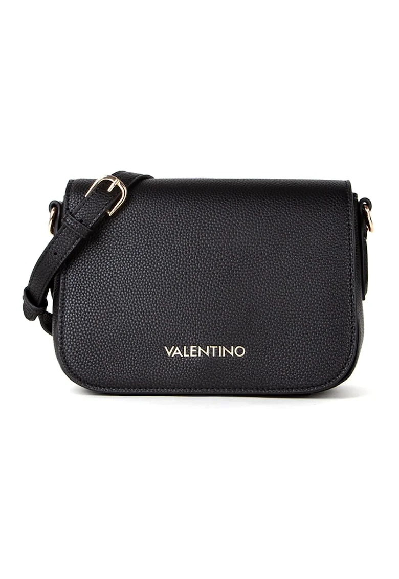 Geanta crossbody cu clapa Brixton, Negru