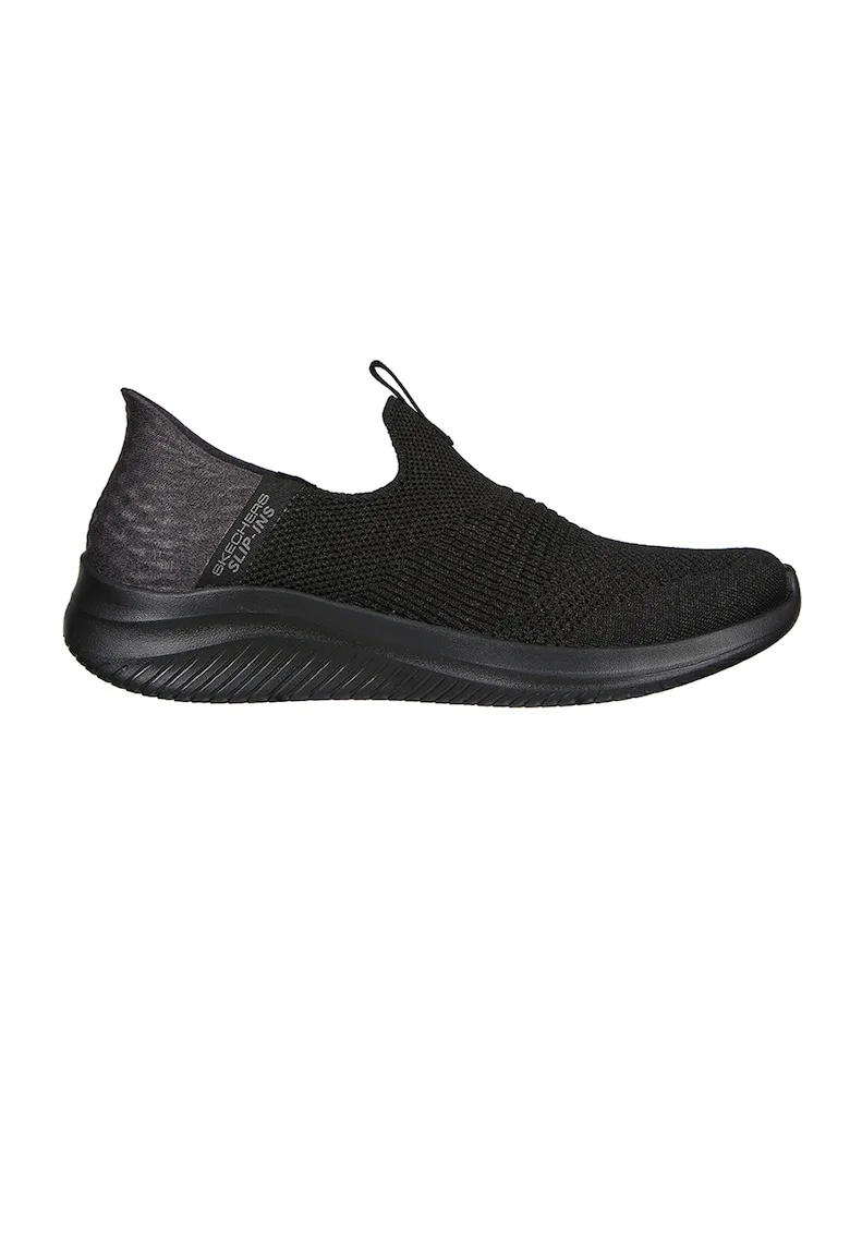 Pantofi sport slip-ins din material textil Ultra Flex 3.0, Negru stins