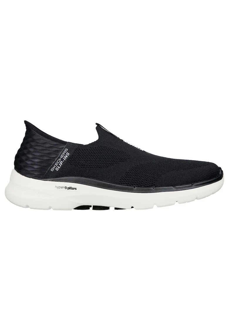 Pantofi sport barbati Slip Ins Go Walk 6 Easy On,  Negru, Negru