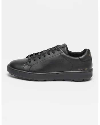 Pantofi sport uni de piele, Negru