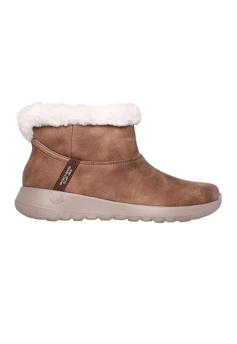 Ghete slip-in On The Go, Caramel/Crem