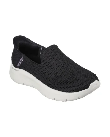 Pantofi dama sport SLIP INS GO WALK FLEX RELIS, Negru