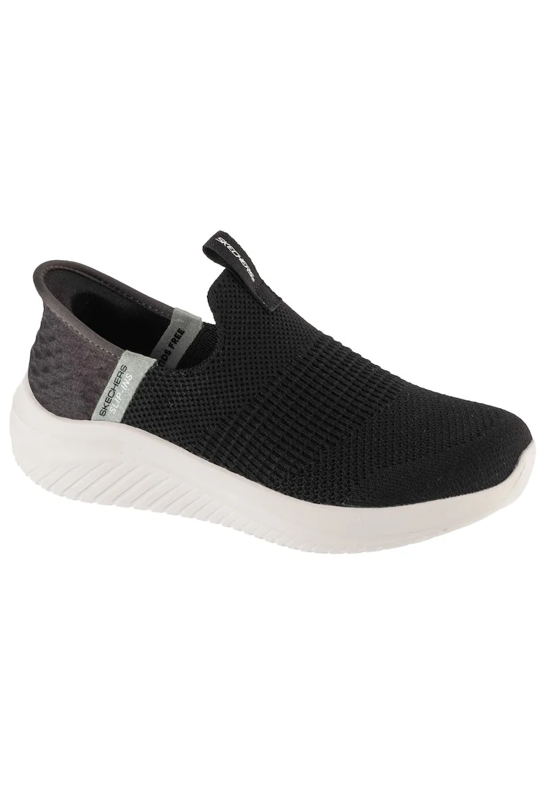 Pantofi sport,  Slip-Ins Ultra Flex 3.0 - Smooth Step 403844, Alb/Negru