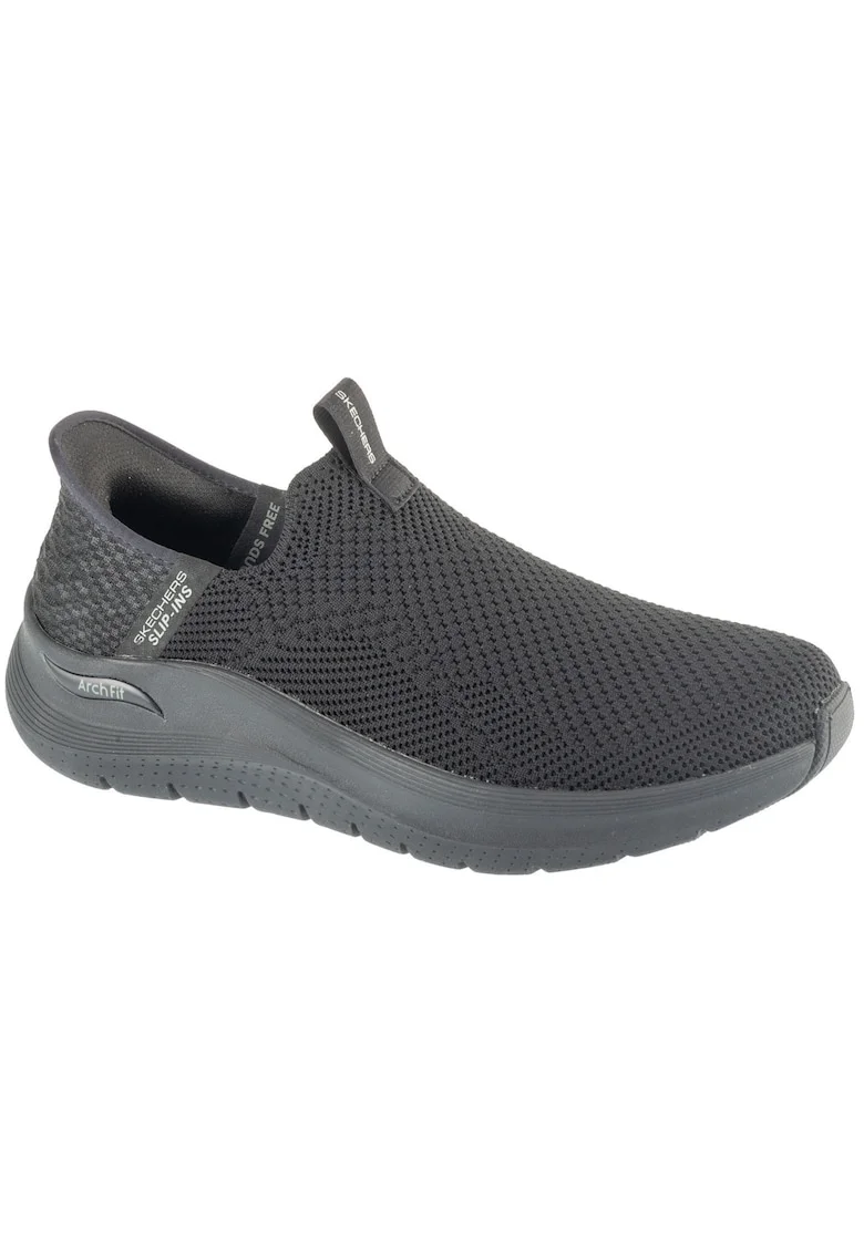 Pantofi sport,  Slip-ins: Arch Fit 2.0 - Crayn 232900, Negru mat