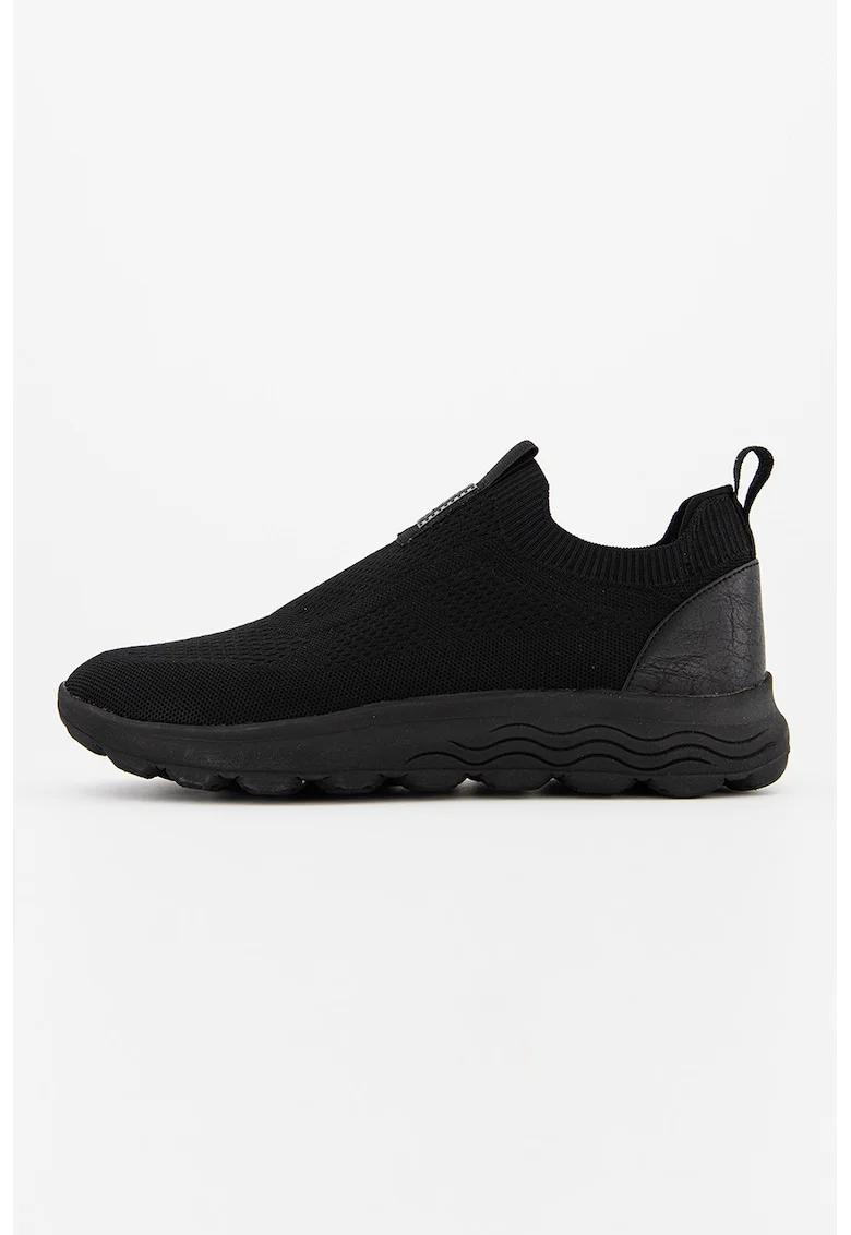Pantofi slip-on din material textil Spherica, Negru
