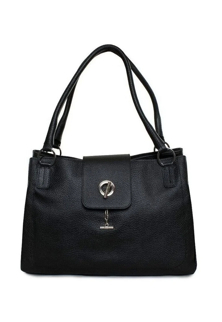 Geanta dama Crossbody  LAM104, Negru, 40 x 29 x 15 cm