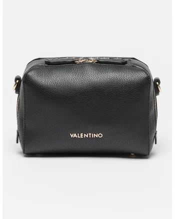 Geanta crossbody cu fermoar Pattie, Black Onyx