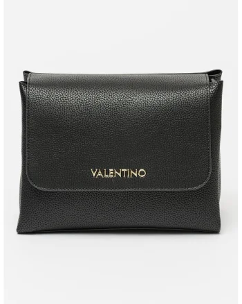 Geanta crossbody de piele ecologica Alexia, Negru