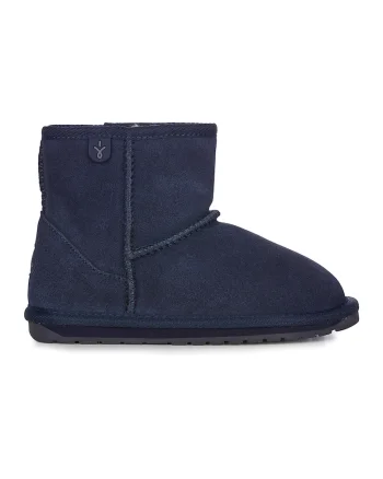 Ghete slip-on de piele intoarsa Wallaby, Bleumarin