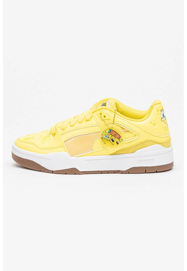 Pantofi sport cu garnituri din piele intoarsa Slipstream Spongebob 2, Galben