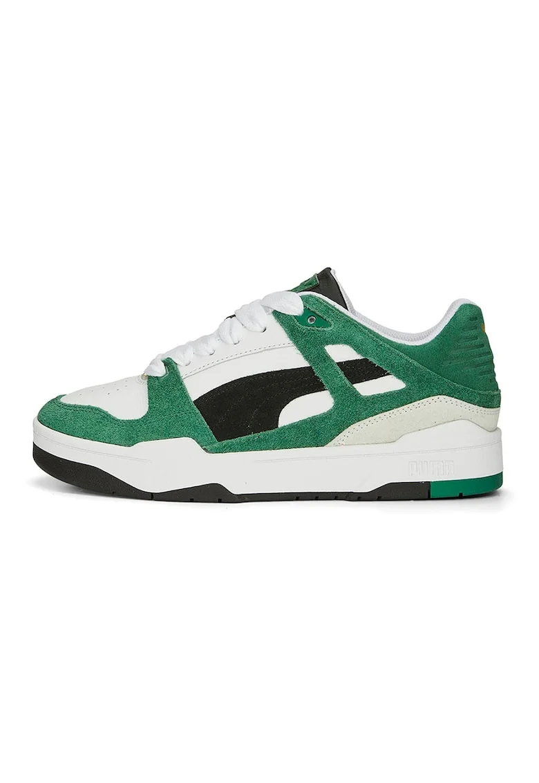 Pantofi sport cu garnituri din piele Slipstream Archive Remastered, Alb/Verde