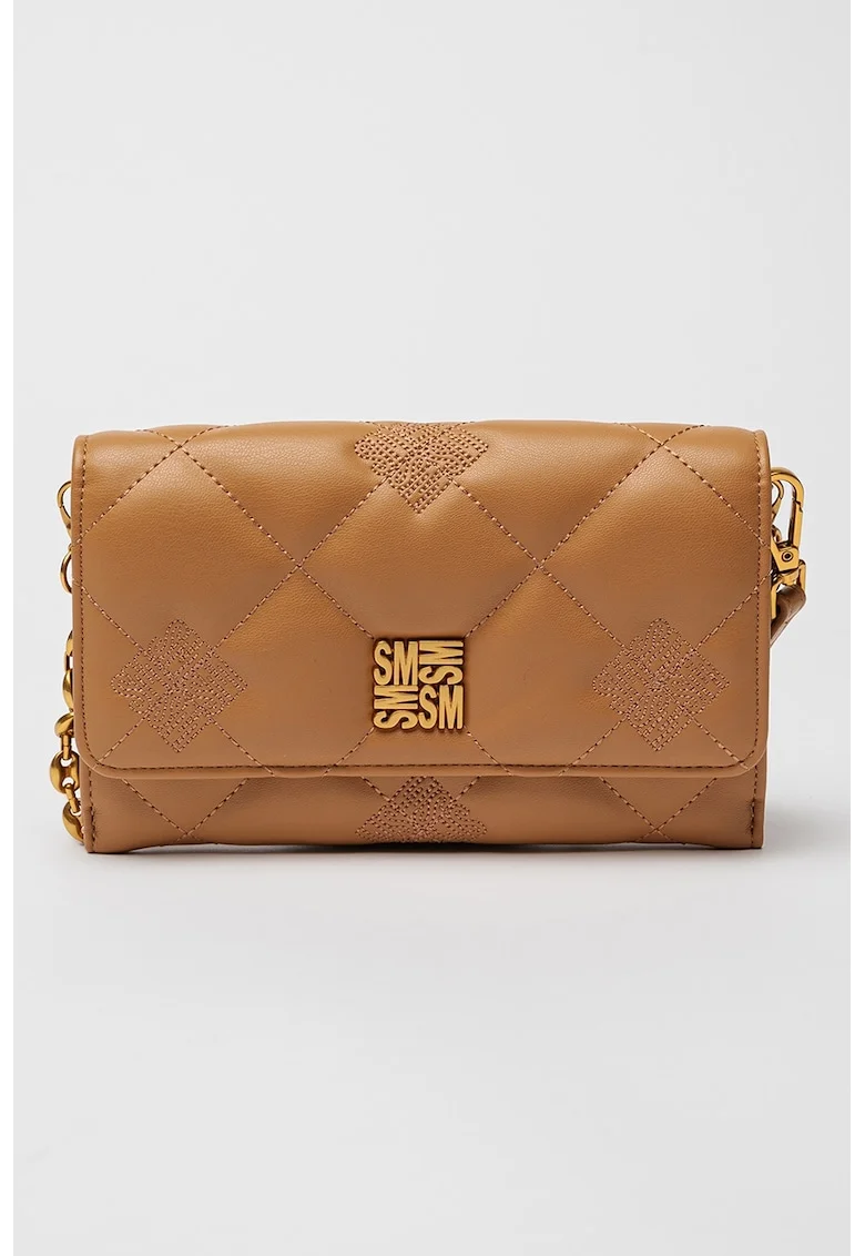 Geanta crossbody cu logo Benico, Maro scortisoara