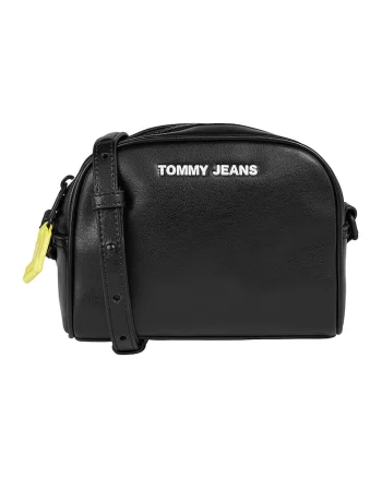 Geanta crossbody de piele ecologica, Negru
